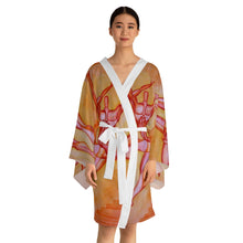 Load image into Gallery viewer, Long Sleeve Kimono Robe
