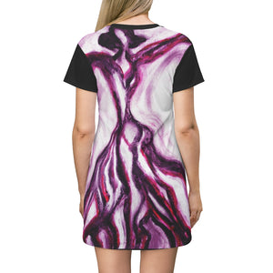 All Over Print T-Shirt Dress