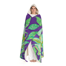Load image into Gallery viewer, Hooded Sherpa Fleece Blanket