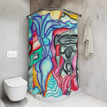 Load image into Gallery viewer, Polyester Shower Curtain