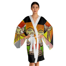 Load image into Gallery viewer, Long Sleeve Kimono Robe