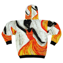 Load image into Gallery viewer, AOP Unisex Zip Hoodie