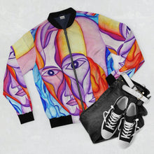 Load image into Gallery viewer, Men&#39;s Bomber Jacket (AOP)