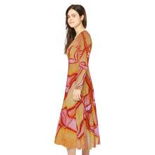 Load image into Gallery viewer, Women's Long Sleeve Dance Dress (AOP)