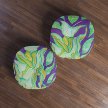Load image into Gallery viewer, Tufted Floor Pillow, Round