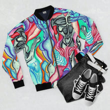 Load image into Gallery viewer, Men&#39;s Bomber Jacket (AOP)