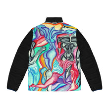 Load image into Gallery viewer, Men&#39;s Puffer Jacket (AOP)