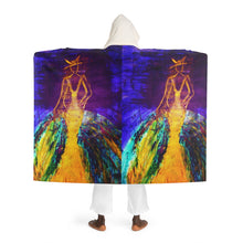Load image into Gallery viewer, Hooded Sherpa Fleece Blanket