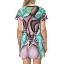 Load image into Gallery viewer, All Over Print T-Shirt Dress