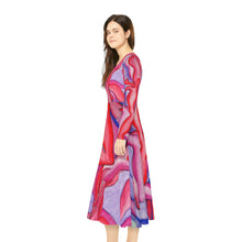Load image into Gallery viewer, Women's Long Sleeve Dance Dress