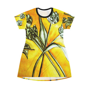 All Over Print T-Shirt Dress
