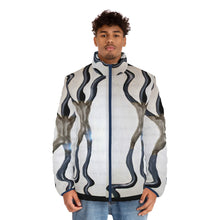 Load image into Gallery viewer, Men&#39;s Puffer Jacket (AOP)