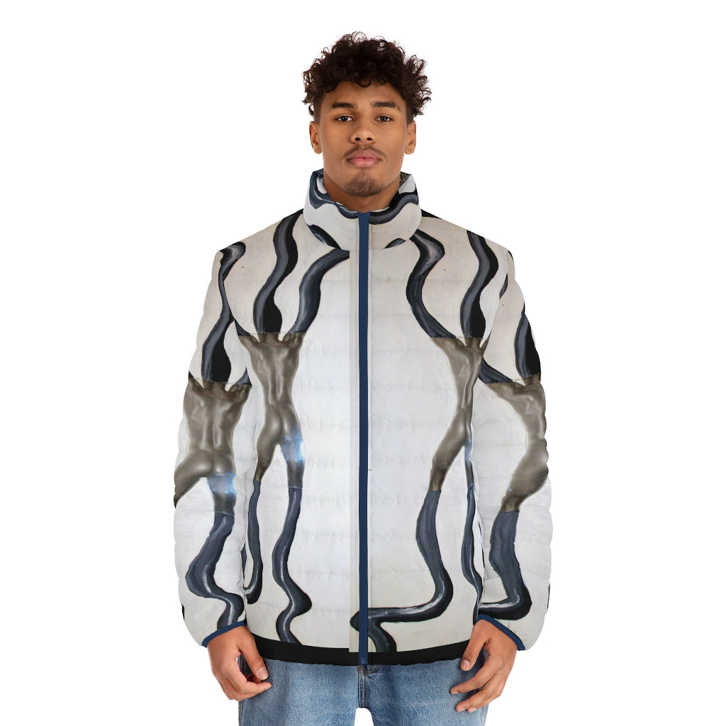 Men's Puffer Jacket (AOP)