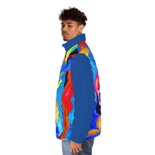 Load image into Gallery viewer, Men&#39;s Puffer Jacket (AOP)