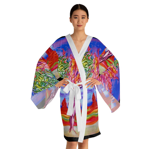 Long Sleeve Kimono Robe