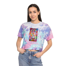 Load image into Gallery viewer, Women's Tie-Dye Crop Tee