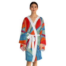 Load image into Gallery viewer, Long Sleeve Kimono Robe (AOP)