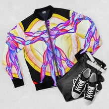 Load image into Gallery viewer, Men&#39;s Bomber Jacket (AOP)