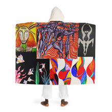 Load image into Gallery viewer, Hooded Sherpa Fleece Blanket