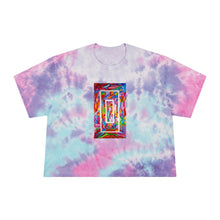 Load image into Gallery viewer, Women's Tie-Dye Crop Tee
