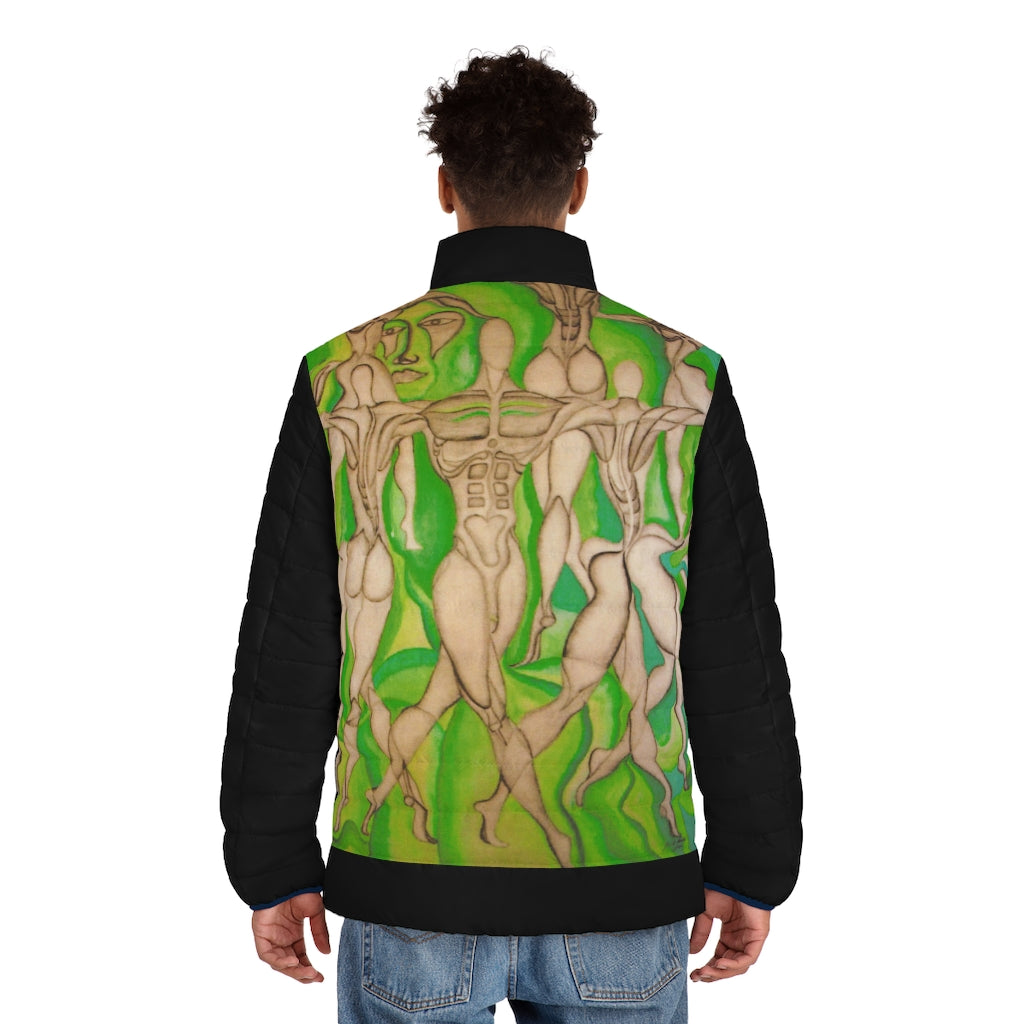 Men's Puffer Jacket (AOP)