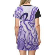 Load image into Gallery viewer, All Over Print T-Shirt Dress