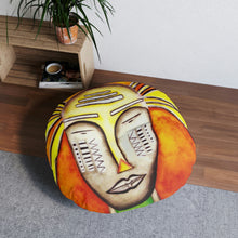 Load image into Gallery viewer, Tufted Floor Pillow, Round