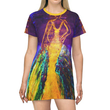 Load image into Gallery viewer, All Over Print T-Shirt Dress
