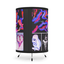 Load image into Gallery viewer, Tripod Lamp with High-Res Printed Shade, US/CA plug