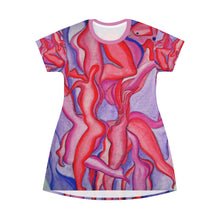 Load image into Gallery viewer, All Over Print T-Shirt Dress