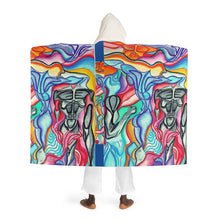 Load image into Gallery viewer, Hooded Sherpa Fleece Blanket