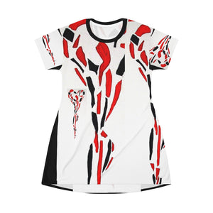 All Over Print T-Shirt Dress