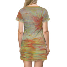 Load image into Gallery viewer, All Over Print T-Shirt Dress