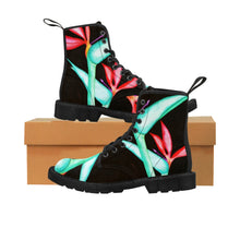 Load image into Gallery viewer, Birds of Paradise Men&#39;s Canvas Boots