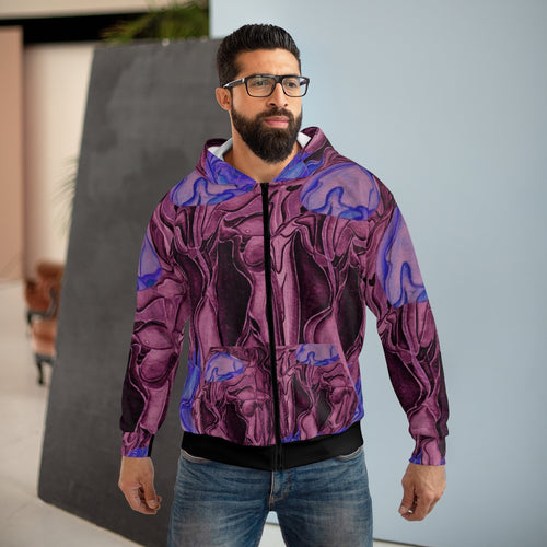 AOP Unisex Zip Hoodie