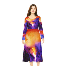 Load image into Gallery viewer, Women's Long Sleeve Dance Dress