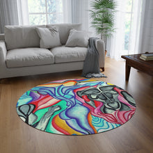 Load image into Gallery viewer, Round Rug