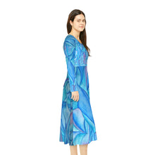 Load image into Gallery viewer, Women's Long Sleeve Dance Dress