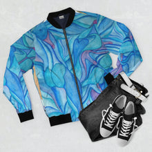 Load image into Gallery viewer, Men&#39;s Bomber Jacket (AOP)
