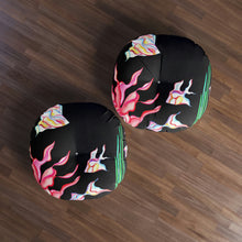 Load image into Gallery viewer, Tufted Floor Pillow, Round