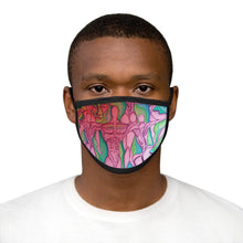 Load image into Gallery viewer, Mixed-Fabric Face Mask