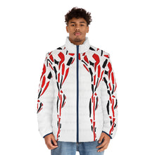 Load image into Gallery viewer, Men&#39;s Puffer Jacket (AOP)