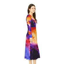 Load image into Gallery viewer, Women's Long Sleeve Dance Dress