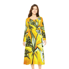 Load image into Gallery viewer, Women's Long Sleeve Dance Dress
