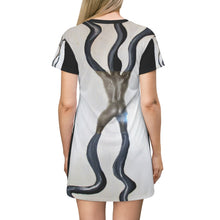 Load image into Gallery viewer, All Over Print T-Shirt Dress