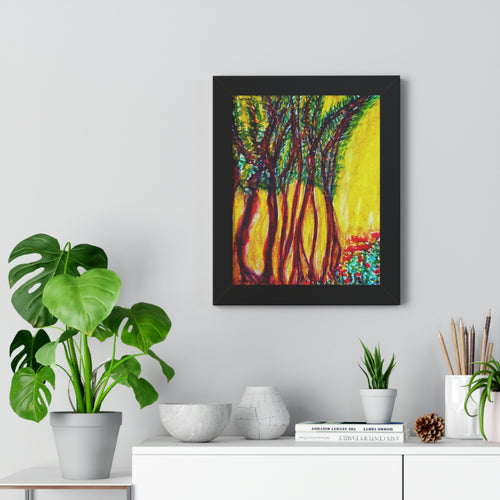 Framed Vertical Poster