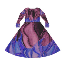 Load image into Gallery viewer, Women's Long Sleeve Dance Dress