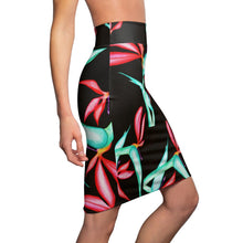Load image into Gallery viewer, Birds of Paradise Pencil Skirt