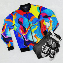 Load image into Gallery viewer, Men&#39;s Bomber Jacket (AOP)