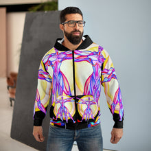 Load image into Gallery viewer, AOP Unisex Zip Hoodie